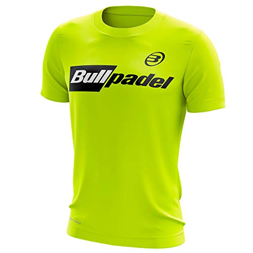 Bullpadel Camiseta ODP (L, Amarillo Fluor)