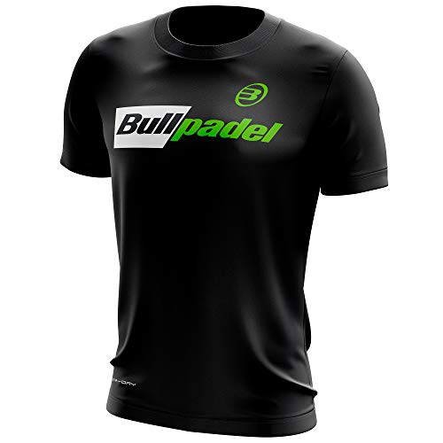 Bullpadel Camiseta ODP (L, Negro)