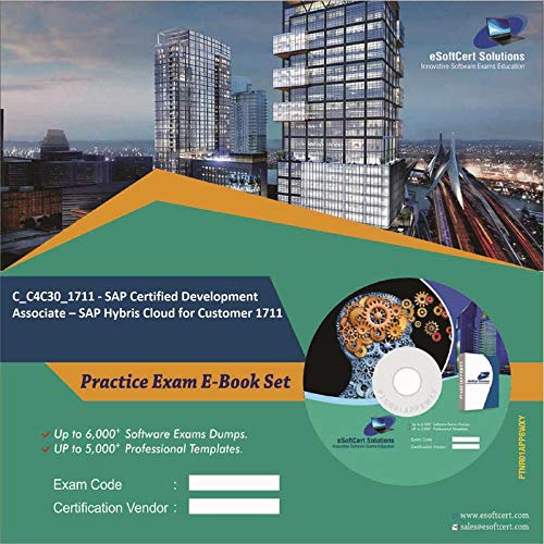 C_C4C30_1711 - SAP Certified Development Associate – SAP Hybris Cloud for Customer 1711 Complete Exam Video Learning Solution Set (DVD) C_C4C30_1711 - SAP Certified Development Associate – SAP Hybris Cloud for Customer 1711 Complete Exam Video Learning Solution Set (DVD)