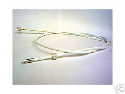 Cable para velocímetro MMB - Para motos de dos y tres ruedas y lanchas - Blanco