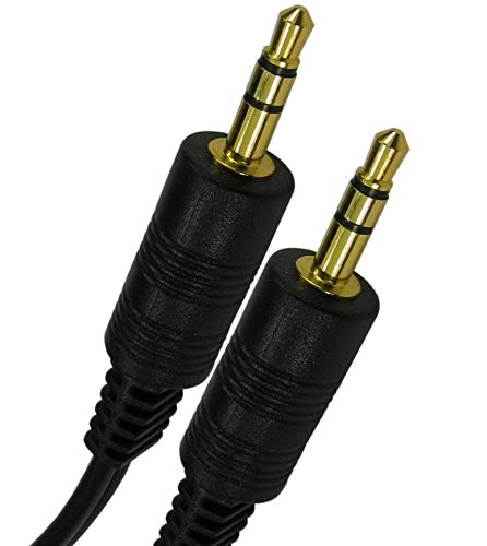 Cablestar - Cable de audio (jack macho a macho, estéreo, 3,5 mm)
