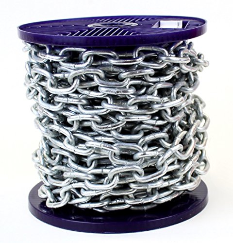 Cadena de acero resistente galvanizado sumergida en caliente, carrete completo y longitudes de corte personalizadas disponibles Cadena de acero resistente galvanizado sumergida en caliente, carrete completo y longitudes de corte personalizadas disponibles