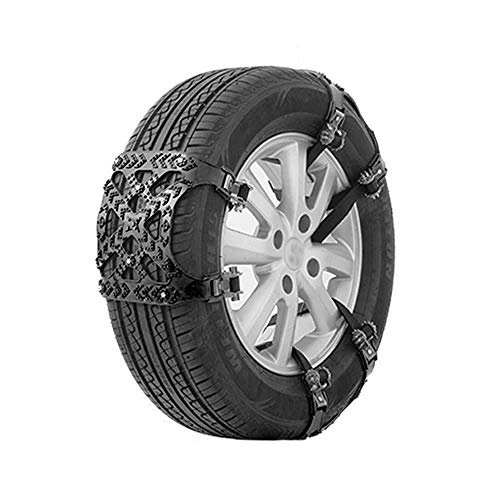 Cadena de nieve SLL- 6 Cadenas Coche de la Nieve, for la mayoría de los Coches, neumático, Cadenas, Cadenas de Coches Coche de la Emergencia Firma (Color : Black, Size : Free) Cadena de nieve SLL- 6 Cadenas Coche de la Nieve, for la mayoría de los Coches, neumático, Cadenas, Cadenas de Coches Coche de la Emergencia Firma (Color : Black, Size : Free)
