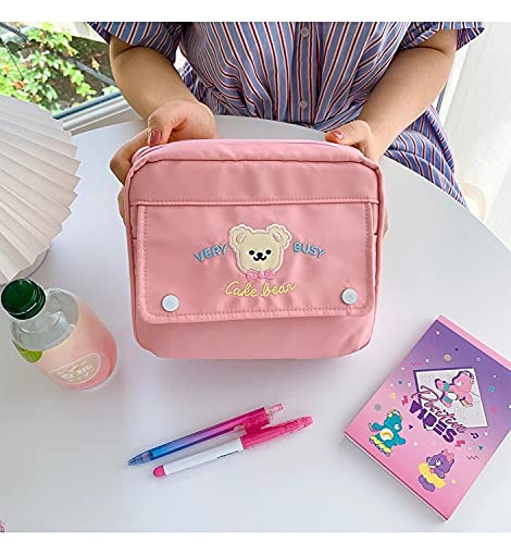 Caja de almacenaje Lindo oso Casmetic Casos de moda Estudiante de moda Bolso de lápiz Titular de la caja Caja de almacenamiento de gran capacidad de gran capacidad Organizador de maquillaje coreano Caja de almacenaje Lindo oso Casmetic Casos de moda Estudiante de moda Bolso de lápiz Titular de la caja Caja de almacenamiento de gran capacidad de gran capacidad Organizador de maquillaje coreano