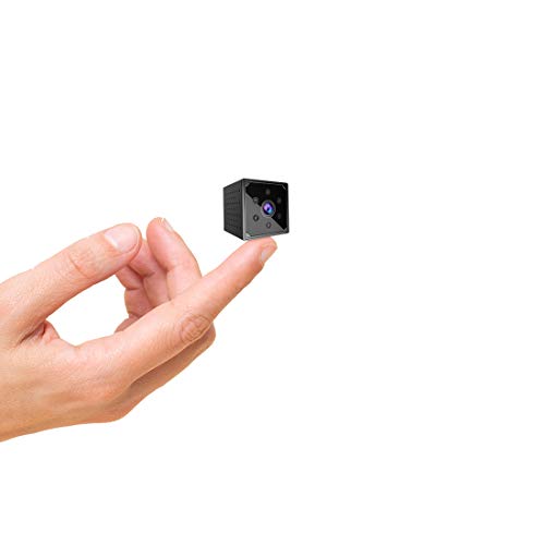 Cámara Espía, AOBO 4K HD Mini Camara Oculta WiFi para Ver en el Movil con App, Microcamara Inalambricas con Batería Larga Duracion por Interior Spy CAM Visión Nocturna Detección de Movimiento