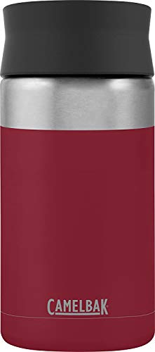 Camelbak Botella de acero inoxidable de vacío de tapa caliente unisex para adultos, color rojo (putre), talla única
