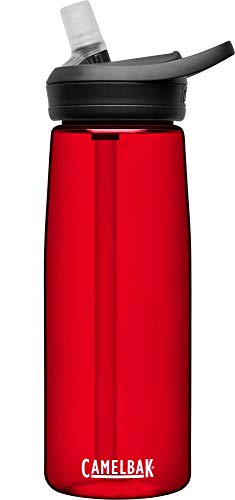 Camelbak Botella unisex juvenil Eddy+, color rojo, 750 ml