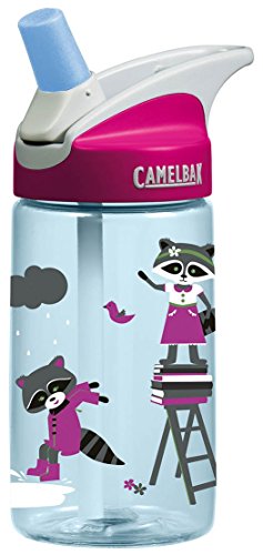 Camelbak 'Eddy Kids' Botella de agua, 400 ml 'Raccoons'
