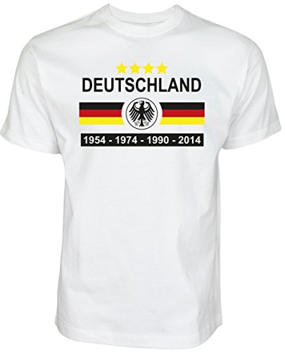 Camiseta de fútbol para hombre de Halal-Wear 2018, de Alemania WM2018, para aficionados al fútbol, para mujer, hombre, de la Copa Mundial de Alemania, para la Copa Mundial