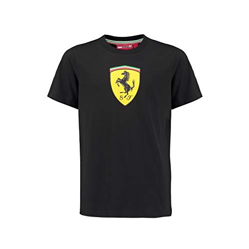 Camiseta oficial de Ferrari para niños de 1 a 14 años para niños y jóvenes
