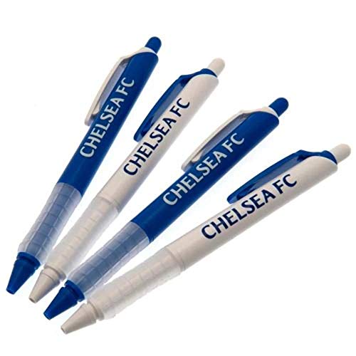 Chelsea F. C. Juego de 4 bolígrafos