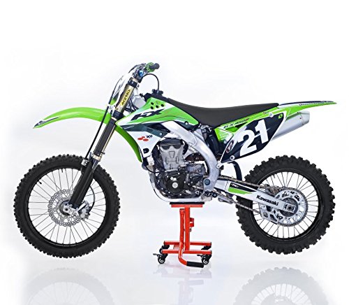 ConStands MX Caballete Mover Aparcamiento por Motocross, Enduro, Supermoto, Trial Naranja