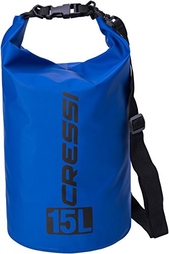 Cressi Dry Bag Mochila Impermeable para Actividades Deportivas, Unisex Adulto, Azul Oscuro, 20 L