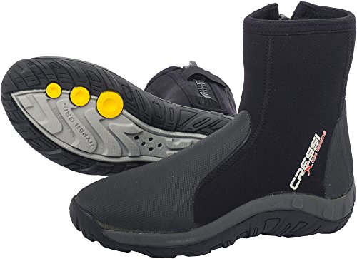 Cressi Lux 5mm Escarpines, Unisex, Negro, XL Cressi Lux 5mm Escarpines, Unisex, Negro, XL