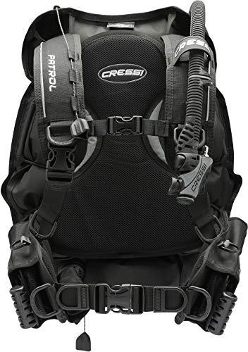 Cressi Patrol Chaleco, Unisex Adulto, Negro, XL