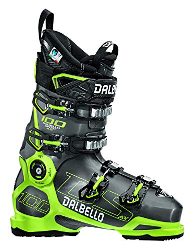 Dalbello DS AX 100 MS Anthracite/Acid Yellow Botas de esquí, Hombre, Antracita, 30,5