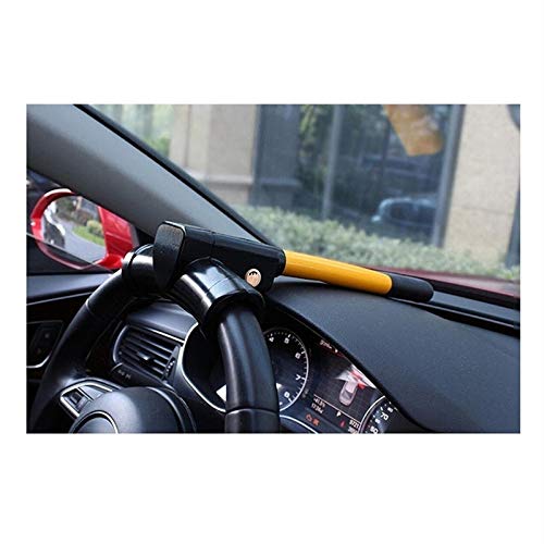 Dispositivos antirrobo Cerradura del volante de automóviles para automóviles, compatible con la cerradura de dirección MERCEDES-AMG AMG GLE, T-Bar Bar Rueda de volante Inmovilizador anti robo retrácti