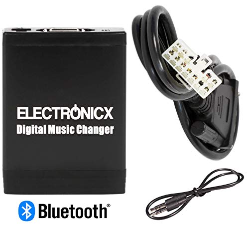 Electronicx Elec-M06-TOY1-BT Adaptador de Musica Digital USB SD MP3 AUX Bluetooth, Mains Libres Toyota et Lexus hasta 05
