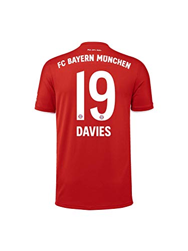 FC Bayern München Camiseta infantil de la temporada 2020/21, talla 152, diseño de Alphonso Davies