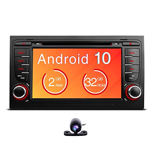 Freeauto Para Audi A4 / S4 / RS4 / Seat Exeo 7 pulgadas Android 10.0 coche GPS Radio Navegación con función de espejo de pantalla y OBD2