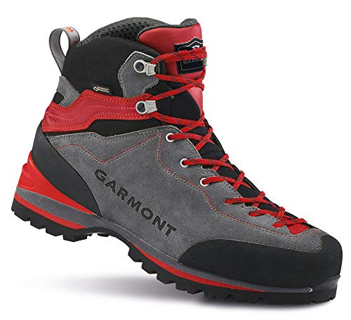 GARMONT M Ascent GTX - Botas de senderismo para hombre, Gore-Tex, color gris y rojo, talla EU, color Gris, talla 46.5 EU