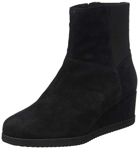 GEOX D ANYLLA WEDGE H BLACK Women's Boots Classic size 35(EU)