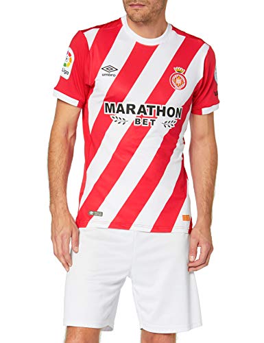 Girona F.C. 90088 Camiseta 1ª Equipación, Unisex adulto, Rojo, M