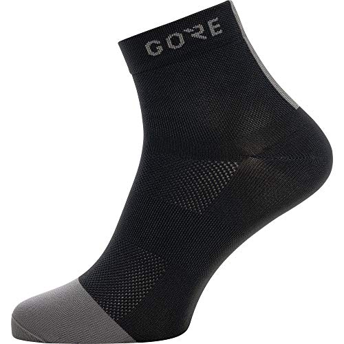 GORE WEAR M Calcetines unisex, Talla: 44-46, Color: negro/gris