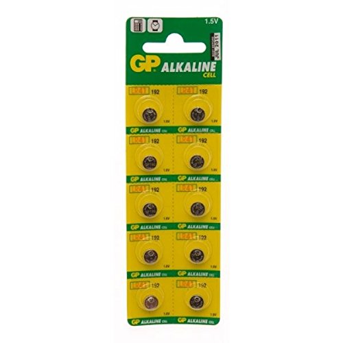 GP Batteries GP192-C10 - Pilas alcalinas para Monedas (10 Unidades)