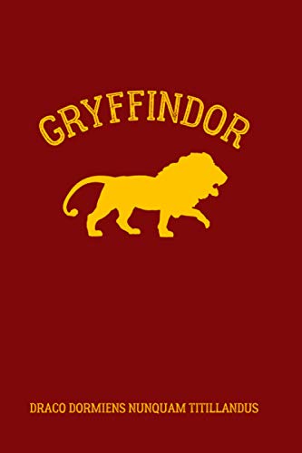 GRYFFINDOR: Bullet Journaling for Potterheads | HP Harry Potter Notizbuch | Hogwarts Hausfarben & Symbole