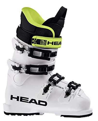 HEAD Raptor 70 - Zapatillas de esquí para niño (talla 31,5, color blanco)