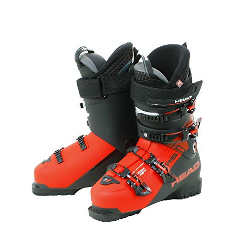 Head Unisex - Botas de esquí para Adultos Vector RS 110, Rojo/Negro, Unisex - Adultos, 608054-25.0, Rojo, Negro, 25
