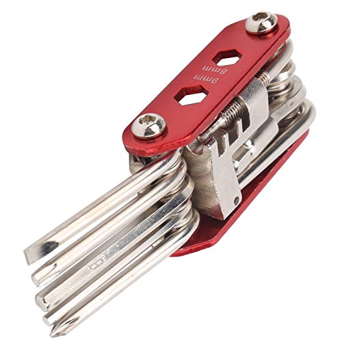 Herramienta de reparación múltiple de Bicicletas, Interruptor de Cadena de Bicicleta de Ahorro de energía de tamaño Compacto y Duradero, para Bicicleta Herramienta de reparación múltiple de Bicicletas, Interruptor de Cadena de Bicicleta de Ahorro de energía de tamaño Compacto y Duradero, para Bicicleta