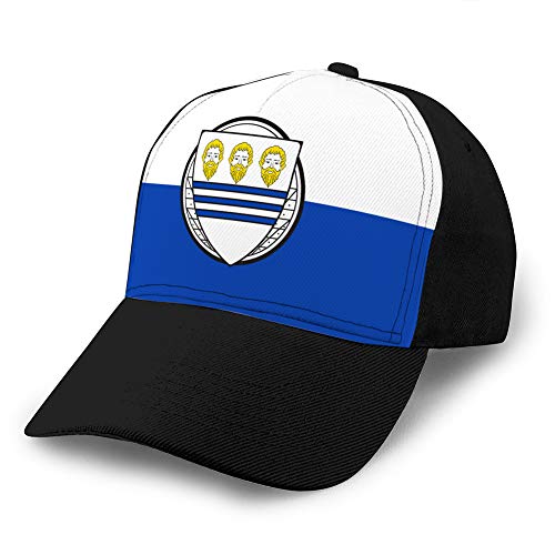 Holefg3b Gorra de béisbol clásica Algodón Ajustable Se Adapta a Hombres Mujeres Sombrero Bandera de stadtlohn en renania del Norte Westfalia Sombreros de Golf