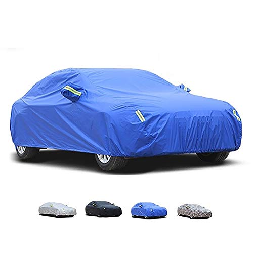 HWHCZ Compatible con Car Cover Cadillac Seville SLS, Forro de algodón Suave y Liso, Protector Solar Impermeable a Prueba de Polvo Universal Fit Full Car Covers Fundas para Coche (Color : C) HWHCZ Compatible con Car Cover Cadillac Seville SLS, Forro de algodón Suave y Liso, Protector Solar Impermeable a Prueba de Polvo Universal Fit Full Car Covers Fundas para Coche (Color : C)