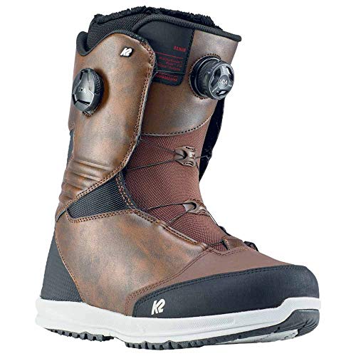 K2 Renin - Botas de snowboard para hombre, color marrón