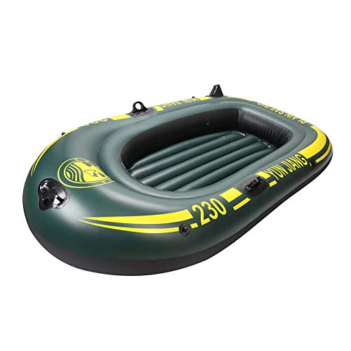 Kayak inflable para adultos y niños con válvula, barco de rafting al aire libre, bote inflable de PVC, doble espesado, plegable, resistente al desgaste, barco de pesca kayak Kayak inflable para adultos y niños con válvula, barco de rafting al aire libre, bote inflable de PVC, doble espesado, plegable, resistente al desgaste, barco de pesca kayak
