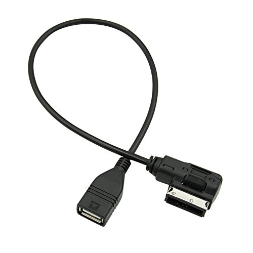KIMISS Coche Adaptador de cable USB Music Interface AMI MMI AUX MP3 para A3 S4 A5 S5 A6 S6 A7 A8 Q5 Q7 R8