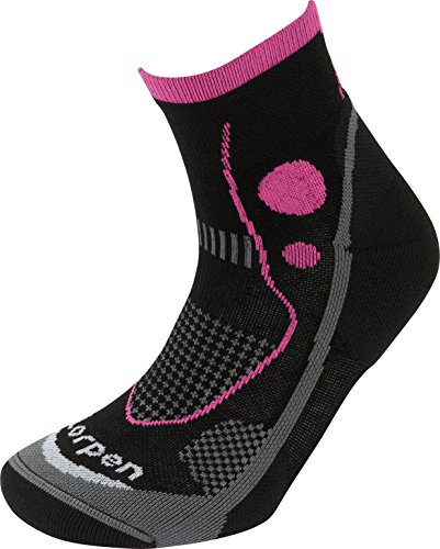 Lorpen Calcetines ultra ligeros T3 Trail Running para mujer, color negro, S