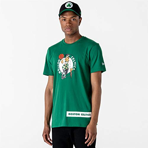 New Era Camiseta NBA Block Wordmark ~ Boston Celtics