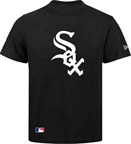 New Era MLB Chicago White Sox - Camiseta (talla XS), color negro