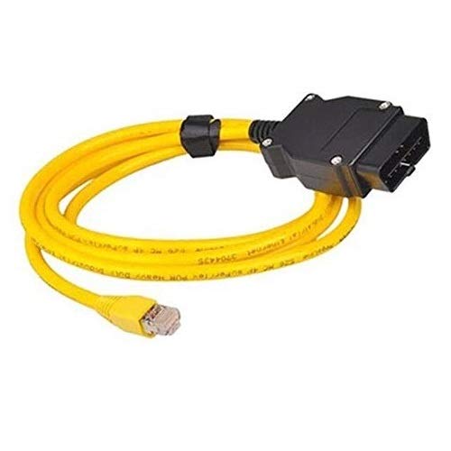 NiceCheck Enet Cable ethernet OBD2 Conector F Seires cable de codificación OBD2 a RJ45