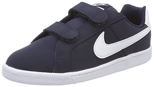 Nike Court Royale (PSV), Zapatillas de Tenis Unisex niños, Azul (Obsidian/White 400), 34 EU
