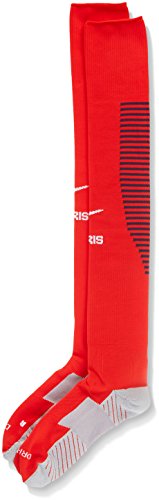 NIKE Paris Saint Germain H/A Stadium Sock Calcetines, Hombre, Rojo (Challenge Red/Midnight Navy/White), M