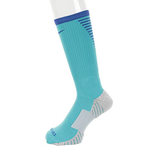NIKE Stadium Football Crew (X Calcetines, Hombre, Azul (Clear Jade/Game Royal/Game Royal), L