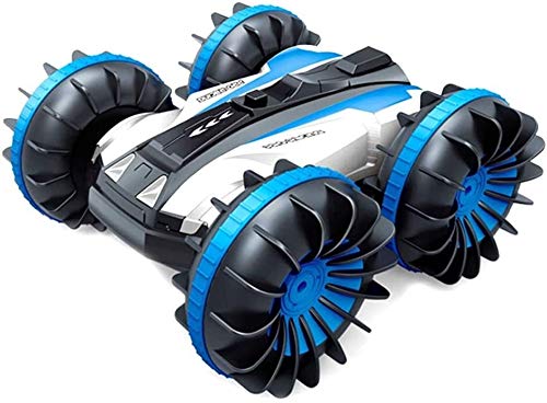 Nixi888 2,4 GHz de alta velocidad Drift Racing RC del coche para los cabritos de los niños del regalo 360 grados Spin 4 ruedas impermeable off-road Electric Vehicle (color: azul)