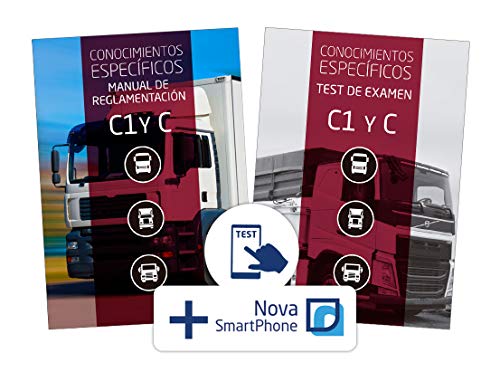 Pack Manual Permiso Camión C1 - C + Test de Examen C1-C. Estudia y Aprueba de la mano de la Editorial Etrasa Número Uno del Sector de las Autoescuelas