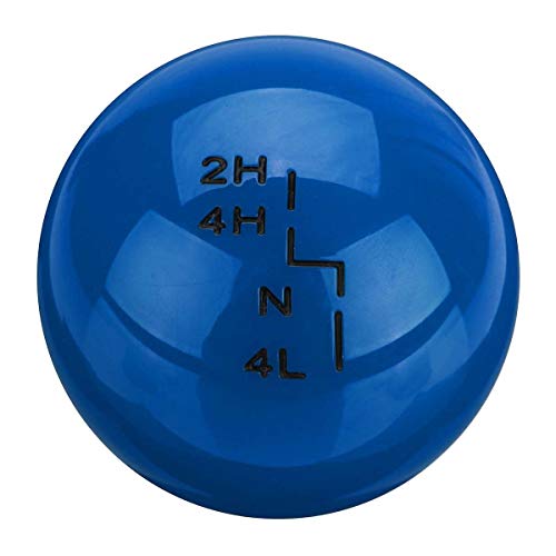 Palanca de cambio Gear Shift Knob M8x1.25 M10x1.25 M10x1.5 Transfer perilla del cambio de la caja de J-E-E-P for W-r-a-n-g-l-e-r YJ TJ JK (Color : Blue)