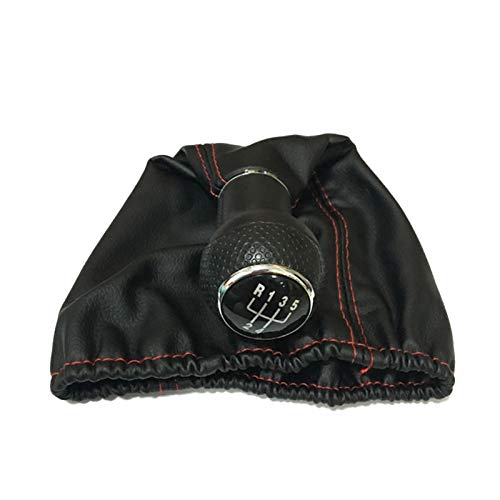 Perilla de cambio de marchas Para Seat Ibiza 1996 - 2001 5 TA De La Velocidad De Cambio De Marcha Del Coche Pomo De La Palanca Palillo De Pomo Con Cuero De La PU Con Polaina De Arranque Pomo para Pala Perilla de cambio de marchas Para Seat Ibiza 1996 - 2001 5 TA De La Velocidad De Cambio De Marcha Del Coche Pomo De La Palanca Palillo De Pomo Con Cuero De La PU Con Polaina De Arranque Pomo para Pala