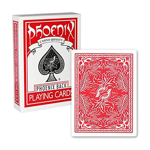 Phonic rojo cartas de juego